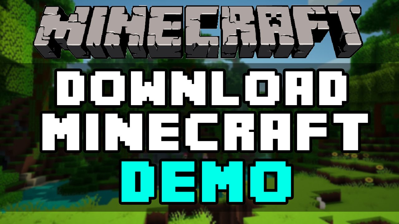 minecraft demo download free